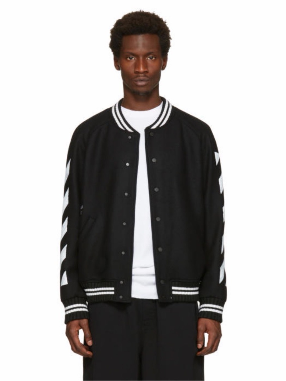 Limited Edition Virgil Abloh Off-White Varsity Jacket